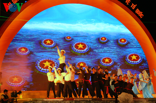 កម្ម​វិធីសម្បុរសធម៌តបស្នងសងគុណបណ្តាវីរះយុទ្ឋជនពលី  ក្នុងកិច្ច​ការពារកោះសមុទ្រនៃមាតុប្រទេស។